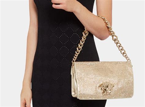 versace gold pouch|versace collection evening bag.